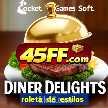 roleta de estilos de roupas